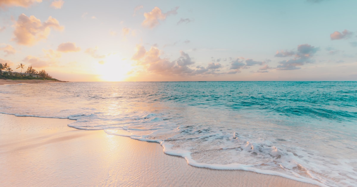 Puerto Morelos beach, turquoise water