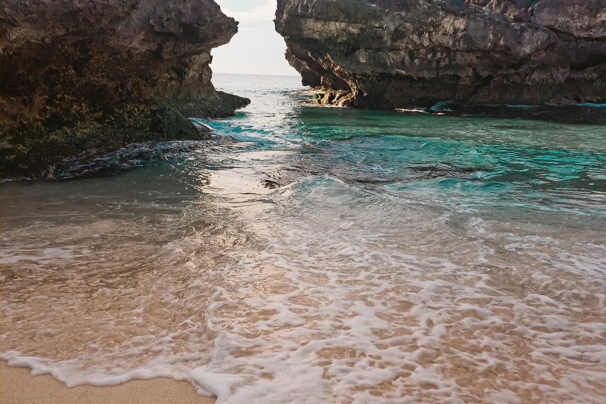 Turquoise cove beach at Akumal, Riviera Maya