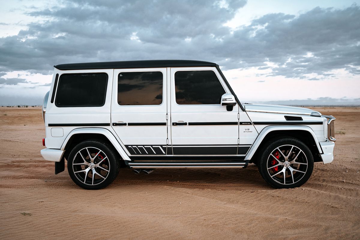 A clean private SUV used for airport transfers